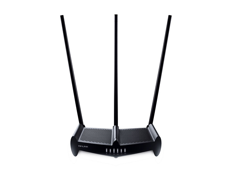 Router Inalámbrico de Alta Potencia, 2.4 GHz, 450 Mbps, 3 antenas externas omnidireccional 9 dBi, 4 Puertos LAN 10/100 Mbps, 1 Puerto WAN 10/100 Mbps, control de ancho de banda Router Inalámbrico de Alta Potencia, 2.4 GHz, 450 Mbps, 3 antenas externas omnidireccional 9 dBi, 4 Puertos LAN 10/100 Mbps, 1 Puerto WAN 10/100 Mbps, control de ancho de banda