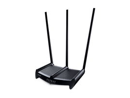 Router Inalámbrico de Alta Potencia, 2.4 GHz, 450 Mbps, 3 antenas externas omnidireccional 9 dBi, 4 Puertos LAN 10/100 Mbps, 1 Puerto WAN 10/100 Mbps, control de ancho de banda Router Inalámbrico de Alta Potencia, 2.4 GHz, 450 Mbps, 3 antenas externas omnidireccional 9 dBi, 4 Puertos LAN 10/100 Mbps, 1 Puerto WAN 10/100 Mbps, control de ancho de banda