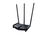 Router Inalámbrico de Alta Potencia, 2.4 GHz, 450 Mbps, 3 antenas externas omnidireccional 9 dBi, 4 Puertos LAN 10/100 Mbps, 1 Puerto WAN 10/100 Mbps, control de ancho de banda