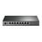 Switch PoE JetStream SDN Administrable 8 puertos 10/100/1000 Mbps, 4 puertos PoE, 62W, administración centralizada OMADA SDN