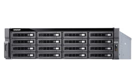 QNAP ENTERPRISE STORAGE TS-1677XU-RP-2700-16G-US 3U 16-BAY RACKMOUNT NAS/ISCSI IP-SAN WITH REDUNDANT POWER SUPPLY, AMD RYZEN? 7 2700 8-CORE 3.2 GHZ PROCESSOR, 16GB DDR4 RAM (MAX 64GB), 16X 2.5 QNAP ENTERPRISE STORAGE TS-1677XU-RP-2700-16G-US 3U 16-BAY RACKMOUNT NAS/ISCSI IP-SAN WITH REDUNDANT POWER SUPPLY, AMD RYZEN? 7 2700 8-CORE 3.2 GHZ PROCESSOR, 16GB DDR4 RAM (MAX 64GB), 16X 2.5
