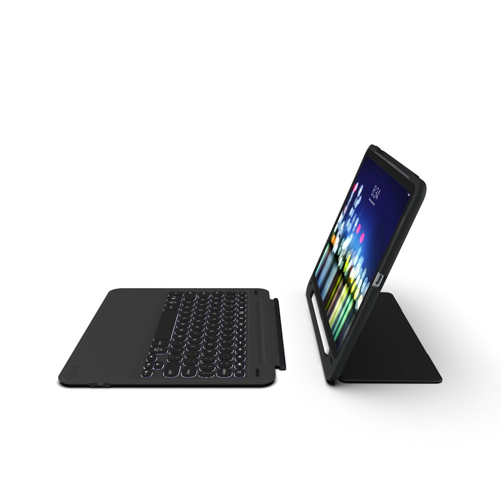 ZAGG Slim Book Go Negro Bluetooth QWERTY Inglés de EE. UU.