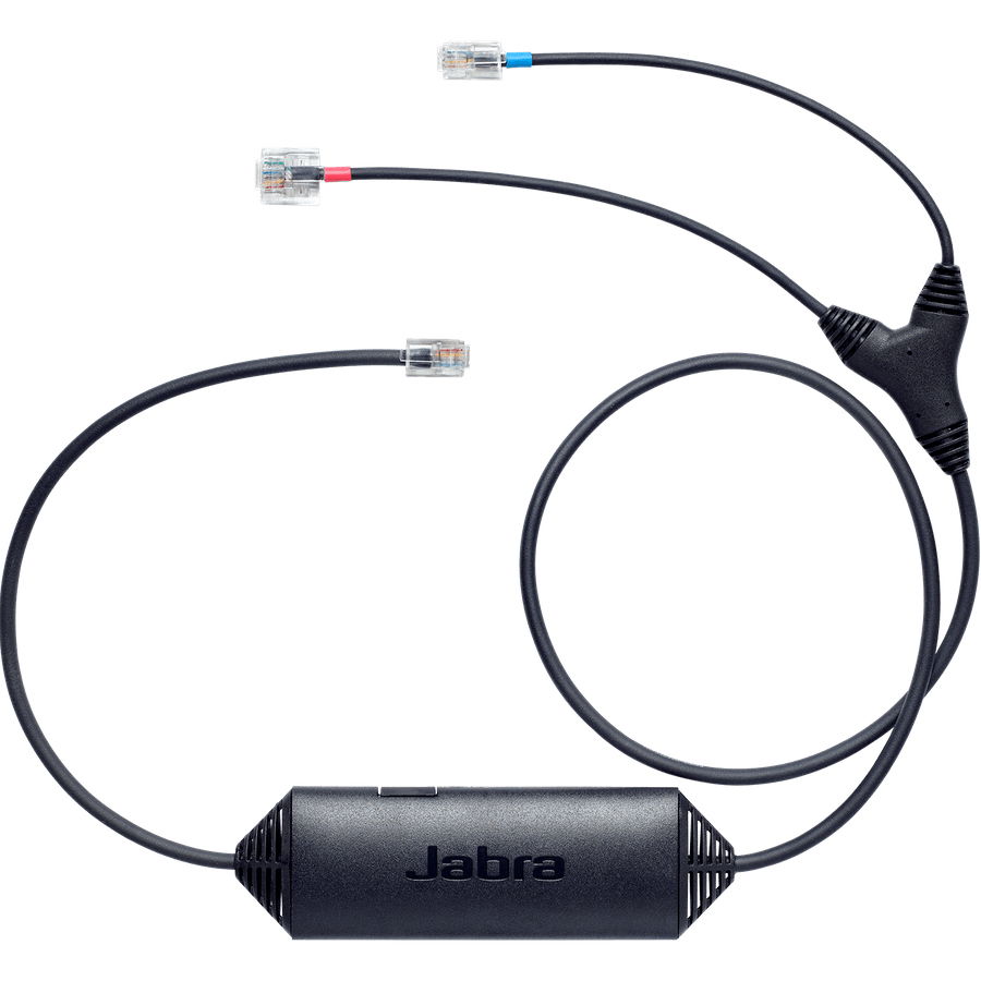 Jabra LINK - Adaptador de interruptor de gancho electrónico para auricular - para Avaya 1403, 1408, 1416, 9404, 9408, 9504, 9508 Jabra LINK - Adaptador de interruptor de gancho electrónico para auricular - para Avaya 1403, 1408, 1416, 9404, 9408, 9504, 9508