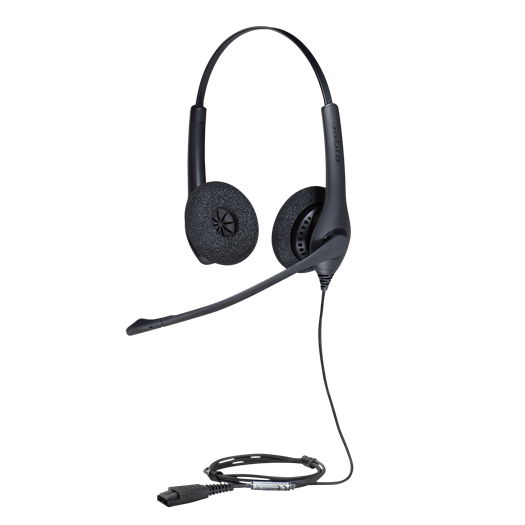 Jabra BIZ 1500 Duo - Auricular - en oreja - cableado - Quick Disconnect