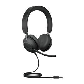 Jabra Evolve2 40 UC Stereo - Auricular - en oreja - cableado - USB-A - aislamiento de ruido Jabra Evolve2 40 UC Stereo - Auricular - en oreja - cableado - USB-A - aislamiento de ruido