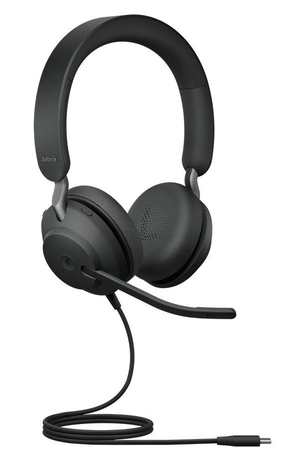 Jabra Evolve2 40, MS Stereo Auriculares Diadema USB Tipo C Negro Jabra Evolve2 40, MS Stereo Auriculares Diadema USB Tipo C Negro