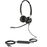 Jabra Biz 2400 II USB Duo CC MS Auriculares Diadema Negro, Plata