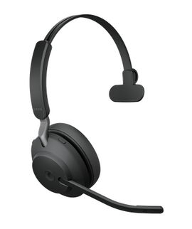 Jabra Evolve2 65, MS Mono Auriculares Diadema USB tipo A Bluetooth Negro Jabra Evolve2 65, MS Mono Auriculares Diadema USB tipo A Bluetooth Negro