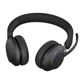 Jabra Evolve2 65 MS Stereo - Auricular - en oreja - Bluetooth - inalámbrico - USB-A - aislamiento de ruido - negro - Certificado para Equipos de Microsoft