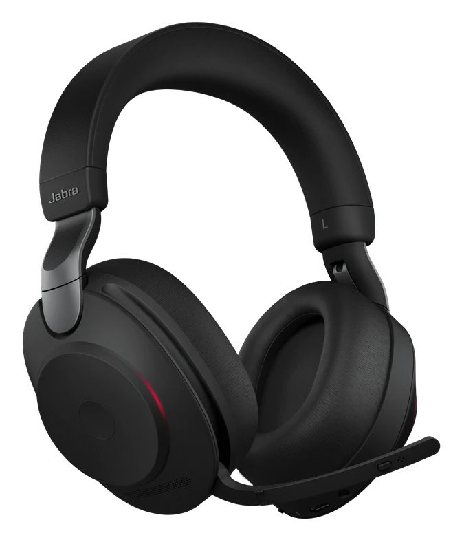 Jabra Evolve2 85, MS Stereo Auriculares Diadema Conector de 3,5 mm USB Tipo C Bluetooth Negro Jabra Evolve2 85, MS Stereo Auriculares Diadema Conector de 3,5 mm USB Tipo C Bluetooth Negro