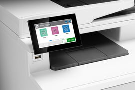 HP Color LaserJet Enterprise MFP M480f - Impresora multifunción - color - laser - Legal (216 x 356 mm) (original) - A4/Legal (material) - hasta 28 ppm (copiando) - hasta 29 ppm (impresión) - 300 hojas - 33.6 Kbps - USB 2.0, Gigabit LAN, host USB 2.0