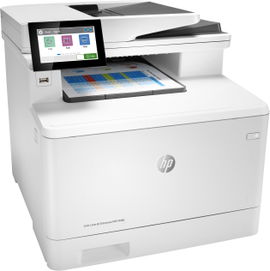 HP Color LaserJet Enterprise MFP M480f - Impresora multifunción - color - laser - Legal (216 x 356 mm) (original) - A4/Legal (material) - hasta 28 ppm (copiando) - hasta 29 ppm (impresión) - 300 hojas - 33.6 Kbps - USB 2.0, Gigabit LAN, host USB 2.0