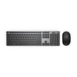 DELL KM717 teclado RF Wireless + Bluetooth Español Negro, Gris