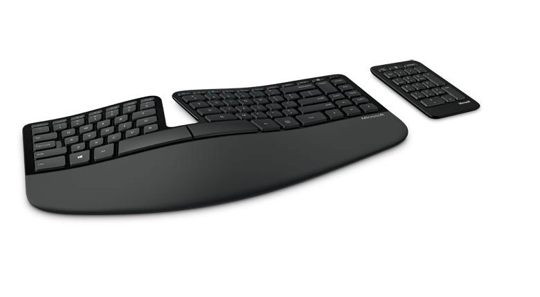 Microsoft Sculpt Ergonomic for Business teclado RF inalámbrico QWERTY Inglés Negro