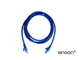 PATCHCORD UTP CAT6 ENSON P6P30 SERIE PRO-II CALIBRE 24 AWG DE 3 METROS FORRO PVC COLOR AZUL PARA USO EN INTERIORES PARA CONECTAR EQUIPOS A REDES BASE 10,100,1000 PATCHCORD UTP CAT6 ENSON P6P30 SERIE PRO-II CALIBRE 24 AWG DE 3 METROS FORRO PVC COLOR AZUL PARA USO EN INTERIORES PARA CONECTAR EQUIPOS A REDES BASE 10,100,1000