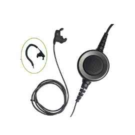 Micrófono audífono interconstruido en auricular  con PTT grande para VERTEX VX160/231/180/210/400