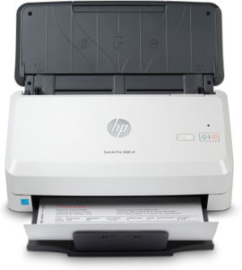 HP Scanjet Pro 3000 s4 Sheet-feed - Escáner de documentos - CMOS / CIS - a dos caras - 216 x 3100 mm - 600 ppp x 600 ppp - hasta 40 ppm (mono) - Alimentador automático de documentos (ADF) (50 hojas) - hasta 4000 exploraciones por día - USB 3.0 HP Scanjet Pro 3000 s4 Sheet-feed - Escáner de documentos - CMOS / CIS - a dos caras - 216 x 3100 mm - 600 ppp x 600 ppp - hasta 40 ppm (mono) - Alimentador automático de documentos (ADF) (50 hojas) - hasta 4000 exploraciones por día - USB 3.0