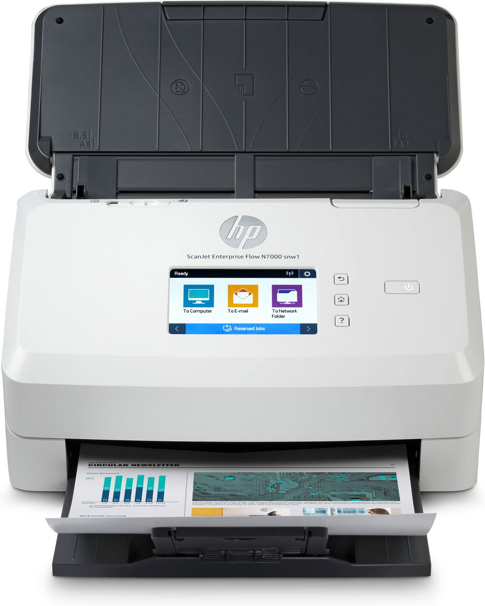 HP Scanjet Enterprise Flow N7000 snw1 Escáner alimentado con hojas 600 x 600 DPI A4 Blanco HP Scanjet Enterprise Flow N7000 snw1 Escáner alimentado con hojas 600 x 600 DPI A4 Blanco