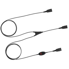 Jabra Supervisor Y-Cord - Separador de auriculares - Desconexión rápida a Desconexión rápida