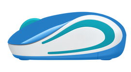 Logitech M187 - Ratón - óptico - 3 botones - inalámbrico - 2.4 GHz - receptor inalámbrico USB - azul Logitech M187 - Ratón - óptico - 3 botones - inalámbrico - 2.4 GHz - receptor inalámbrico USB - azul