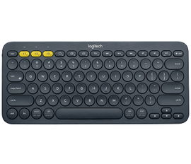 Logitech K380 teclado Bluetooth QWERTY Inglés de EE. UU. Gris