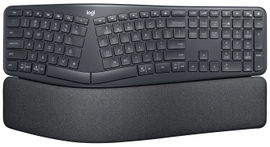 Logitech ERGO K860 Ergonomic Split - Teclado - inalámbrico - 2.4 GHz, Bluetooth 5.0