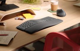 Logitech ERGO K860 - Teclado - inalámbrico - 2.4 GHz, Bluetooth 5.0 - grafito Logitech ERGO K860 - Teclado - inalámbrico - 2.4 GHz, Bluetooth 5.0 - grafito