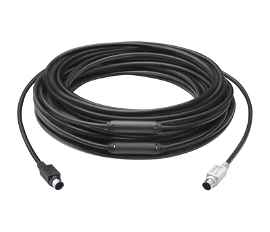 Logitech 939-001490 cable ps/2 15 m 6-p Mini-DIN Negro