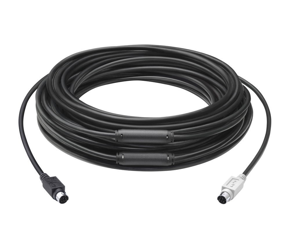 Logitech 939-001490 cable ps/2 15 m 6-p Mini-DIN Negro Logitech 939-001490 cable ps/2 15 m 6-p Mini-DIN Negro