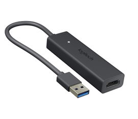 Logitech Screen Share Adaptador gráfico USB 1920 x 1080 Pixeles Negro