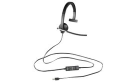 Logitech H650e Mono Auriculares Diadema Negro