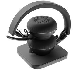 Logitech Zone Wireless UC - Auricular - en oreja - Bluetooth - inalámbrico - cancelación de sonido activo Logitech Zone Wireless UC - Auricular - en oreja - Bluetooth - inalámbrico - cancelación de sonido activo