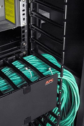 APC NetShelter SX 42U Rack o bastidor independiente Negro