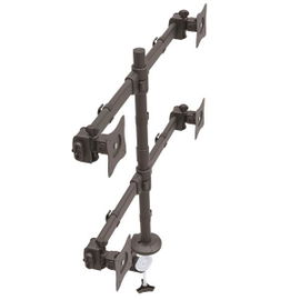 StarTech.com Brazo de Escritorio Articulado para Soporte de 4 Monitores - Mástil de Soporte para 4 Pantallas VESA de hasta 27 Pulgadas StarTech.com Brazo de Escritorio Articulado para Soporte de 4 Monitores - Mástil de Soporte para 4 Pantallas VESA de hasta 27 Pulgadas