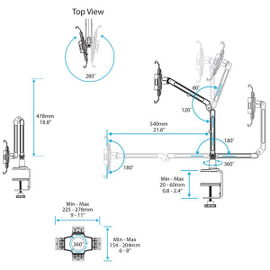StarTech.com Soporte de Sobremesa para Tablet - Articulado - Para iPad o Android StarTech.com Soporte de Sobremesa para Tablet - Articulado - Para iPad o Android