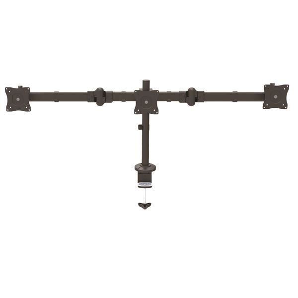 StarTech.com Brazo articulado para 3 monitores de hasta 24 Pulgadas - Con ajuste de altura sin herramientas