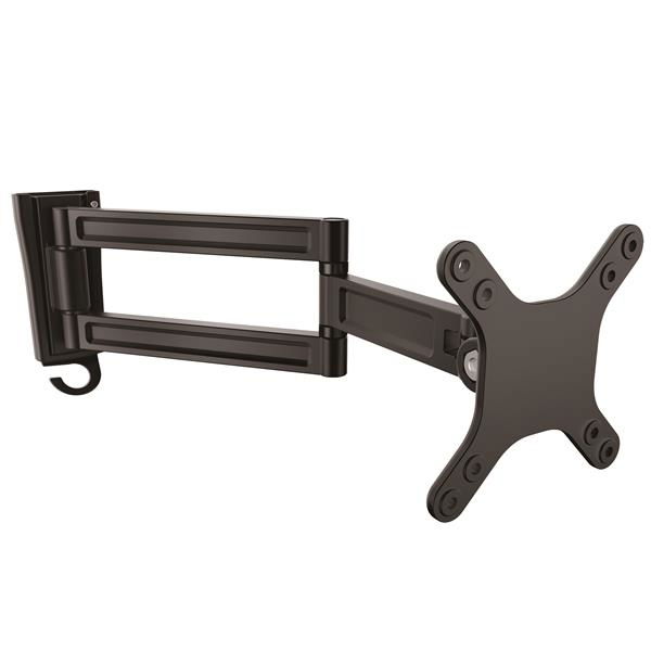 StarTech.com Soporte de pared de doble giro para monitor - Montura VESA para Pantallas de hasta 27 Pulgadas StarTech.com Soporte de pared de doble giro para monitor - Montura VESA para Pantallas de hasta 27 Pulgadas