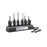 Multicargador rápido de escritorio de 6 cavidades para radios Motorola CP150 / CP200 / CP250 / EP450/ DEP450 / PR400/DEP450. Para uso con baterías Ni-Cd, Ni-MH, Li-Ion, Li-Po.