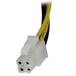 StarTech.com Cable 20cm Extensión Alargador Alimentación Corriente Placa Base ATX12V 4 Pines P4 - Macho a Hembra StarTech.com Cable 20cm Extensión Alargador Alimentación Corriente Placa Base ATX12V 4 Pines P4 - Macho a Hembra
