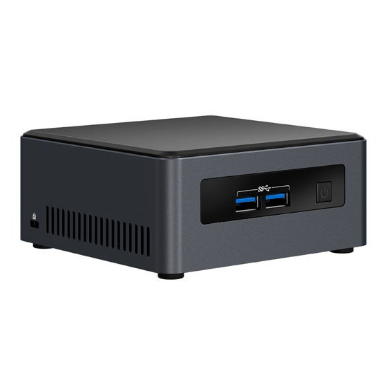 Intel NUC BLKNUC7I7DNH2E PC/estación de trabajo barebone UCFF Negro BGA 1356 i7-8650U 1,9 GHz Intel NUC BLKNUC7I7DNH2E PC/estación de trabajo barebone UCFF Negro BGA 1356 i7-8650U 1,9 GHz