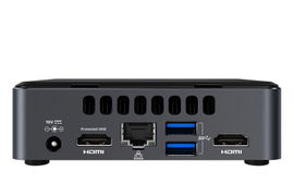 Intel NUC BLKNUC7I7DNK1E PC/estación de trabajo barebone UCFF Negro BGA 1356 i7-8650U 1,9 GHz Intel NUC BLKNUC7I7DNK1E PC/estación de trabajo barebone UCFF Negro BGA 1356 i7-8650U 1,9 GHz