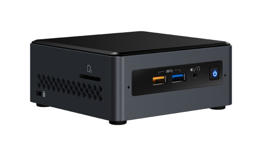 Intel NUC BOXNUC7CJYSAL2 PCs/estación de trabajo DDR4-SDRAM J4005 UCFF Intel Celeron J 4 GB 32 GB eMMC Windows 10 Mini PC Negro Intel NUC BOXNUC7CJYSAL2 PCs/estación de trabajo DDR4-SDRAM J4005 UCFF Intel Celeron J 4 GB 32 GB eMMC Windows 10 Mini PC Negro