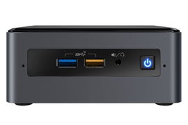 Intel NUC BOXNUC8I7BEHGA PCs/estación de trabajo DDR4-SDRAM i7-8559U mini PC 8ª generación de procesadores Intel® Core™ i7 8 GB 2000 GB Unidad de disco duro Windows 10 Home Negro