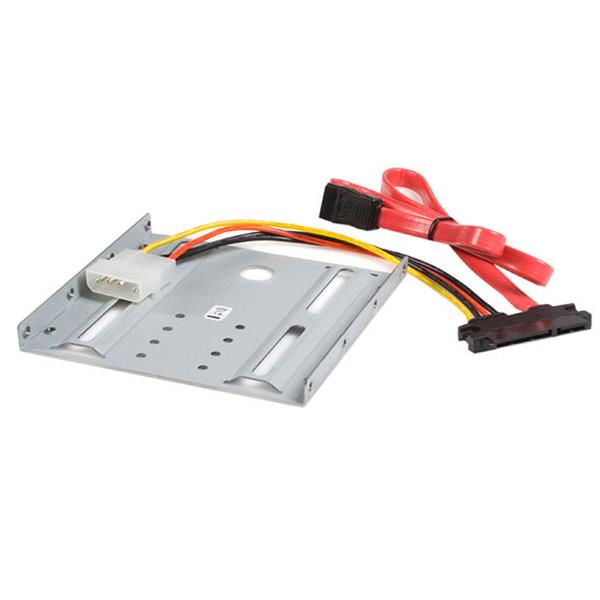 StarTech.com Juego Kit Adaptador Bandeja de Montaje Unidad de Disco Duro SATA de 2,5in Pulgadas a 3,5