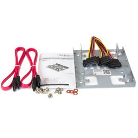 StarTech.com Bracket Adaptador Bandeja de Montaje 2 Unidades de Disco Duro HDD de 2,5 StarTech.com Bracket Adaptador Bandeja de Montaje 2 Unidades de Disco Duro HDD de 2,5