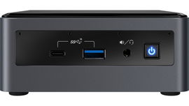 Intel NUC BXNUC10I7FNH PC/estación de trabajo barebone UCFF Negro BGA 1528 i7-10710U 1,1 GHz Intel NUC BXNUC10I7FNH PC/estación de trabajo barebone UCFF Negro BGA 1528 i7-10710U 1,1 GHz