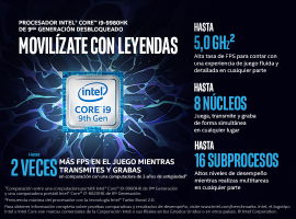 Intel NUC BXNUC9I9QNX1 PC/estación de trabajo barebone Negro Intel® CM246 BGA 1440 i9-9980HK 2,4 GHz