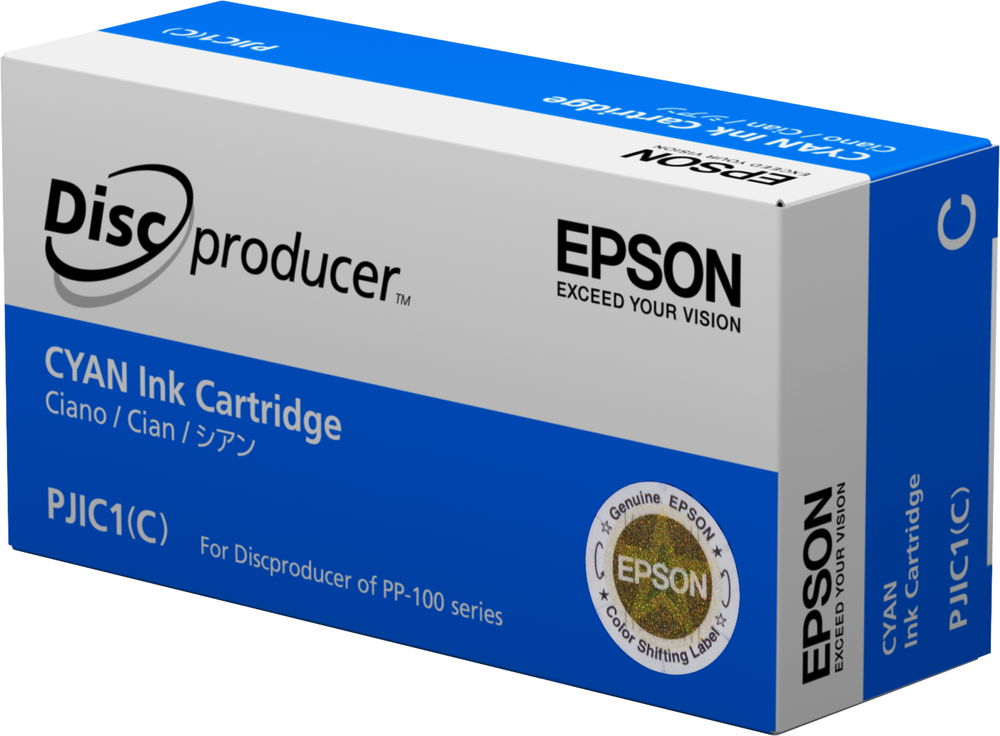 Epson Cartucho Discproducer cian (cantidad mínima=10) Epson Cartucho Discproducer cian (cantidad mínima=10)