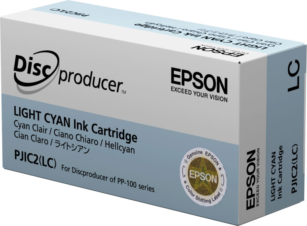 Epson Cartucho Discproducer cian claro (cantidad mínima=10) Epson Cartucho Discproducer cian claro (cantidad mínima=10)