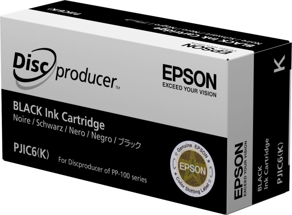 Epson Cartucho Discproducer negro (cantidad mínima=10) Epson Cartucho Discproducer negro (cantidad mínima=10)